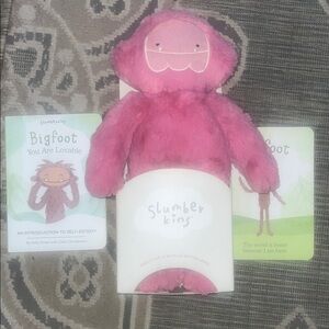 Slumberkins Pink Bigfoot New in Box